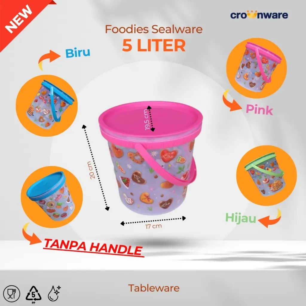 SEALWARE FOODIES 5L + HANDLE FULL PRINT CROWN (1).webp
