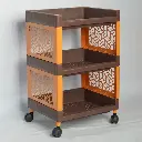 RAK SERBAGUNA S/3 BTS COKLAT LD-2689@12SET