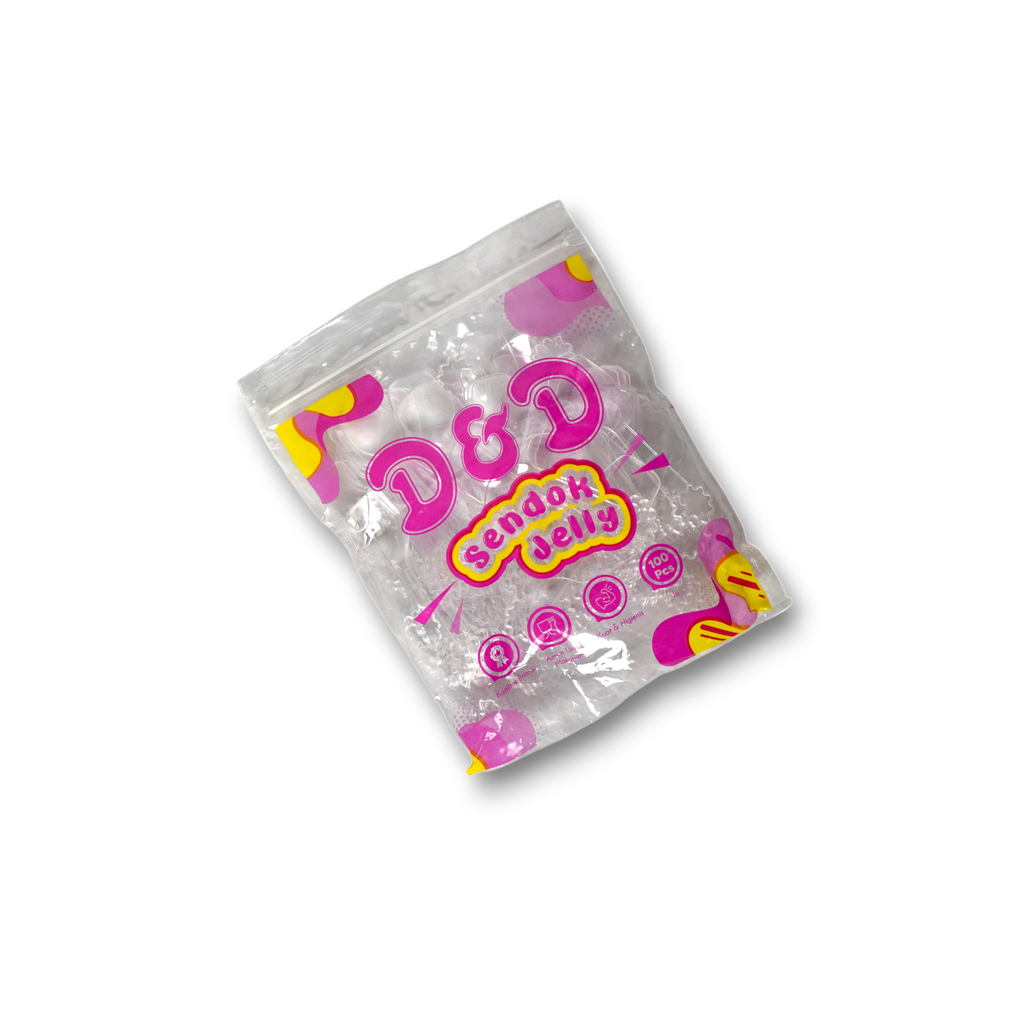 SENDOK JELLY/PUDDING BENING D&D@100PAK