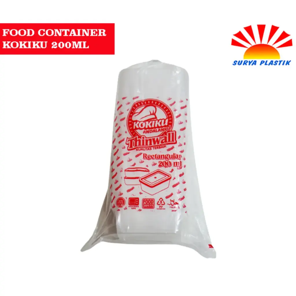 [NEW] FOOD CONTAINER KOKIKU 200ML