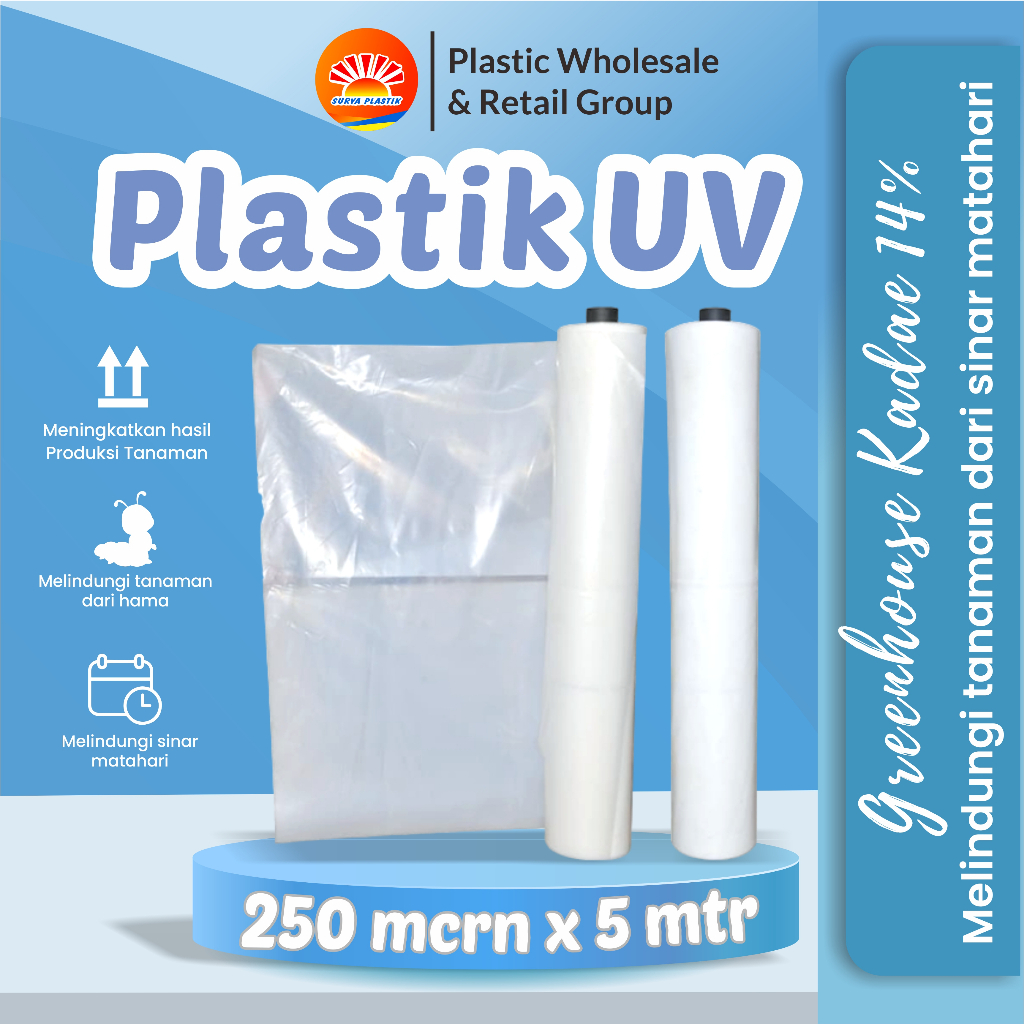 PE ROL UV 025X250X100M (ECER)