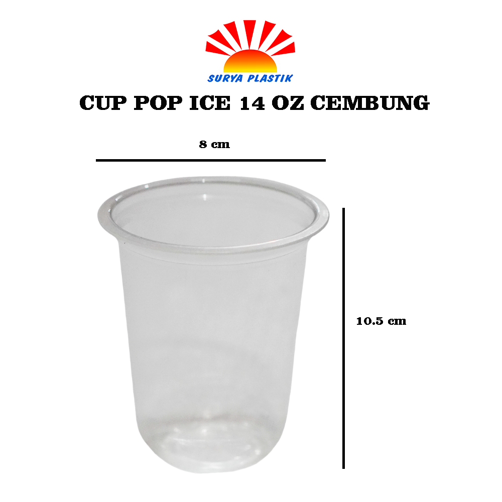 CUP POP ICE 14 OZ CEMBUNG