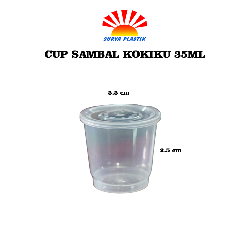 CUP SAMBAL KOKIKU 35ML @20PACK