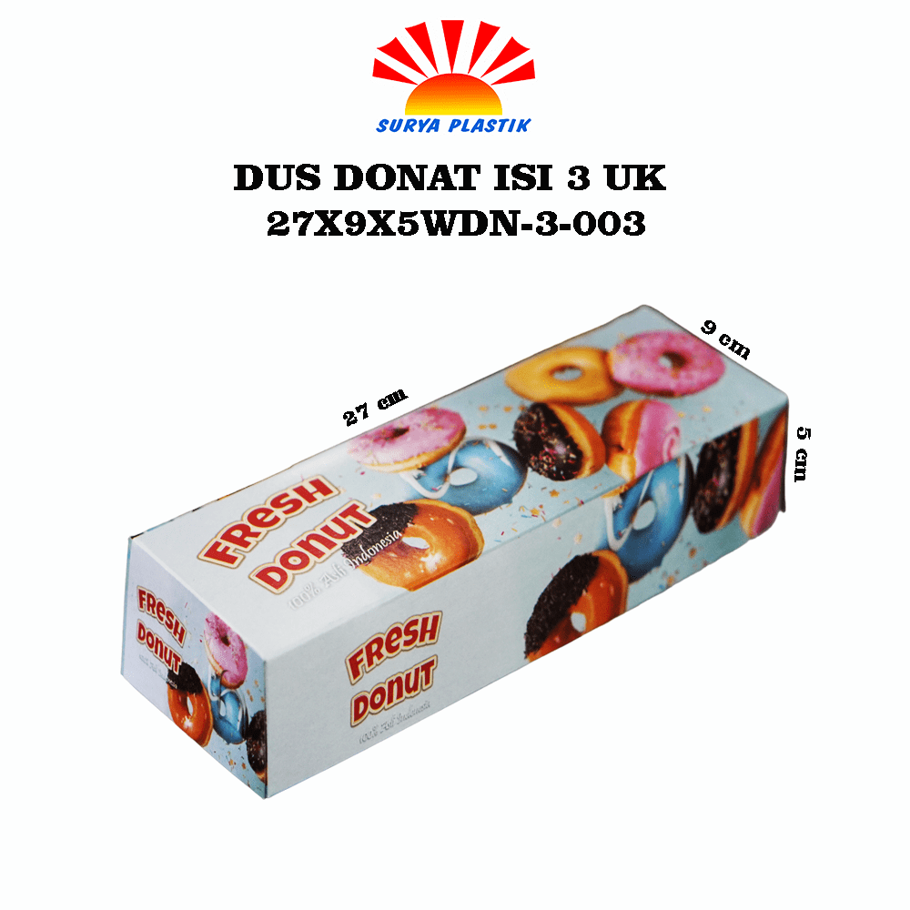 DUS DONAT ISI 3 UK 27X9X5WDN-3-003