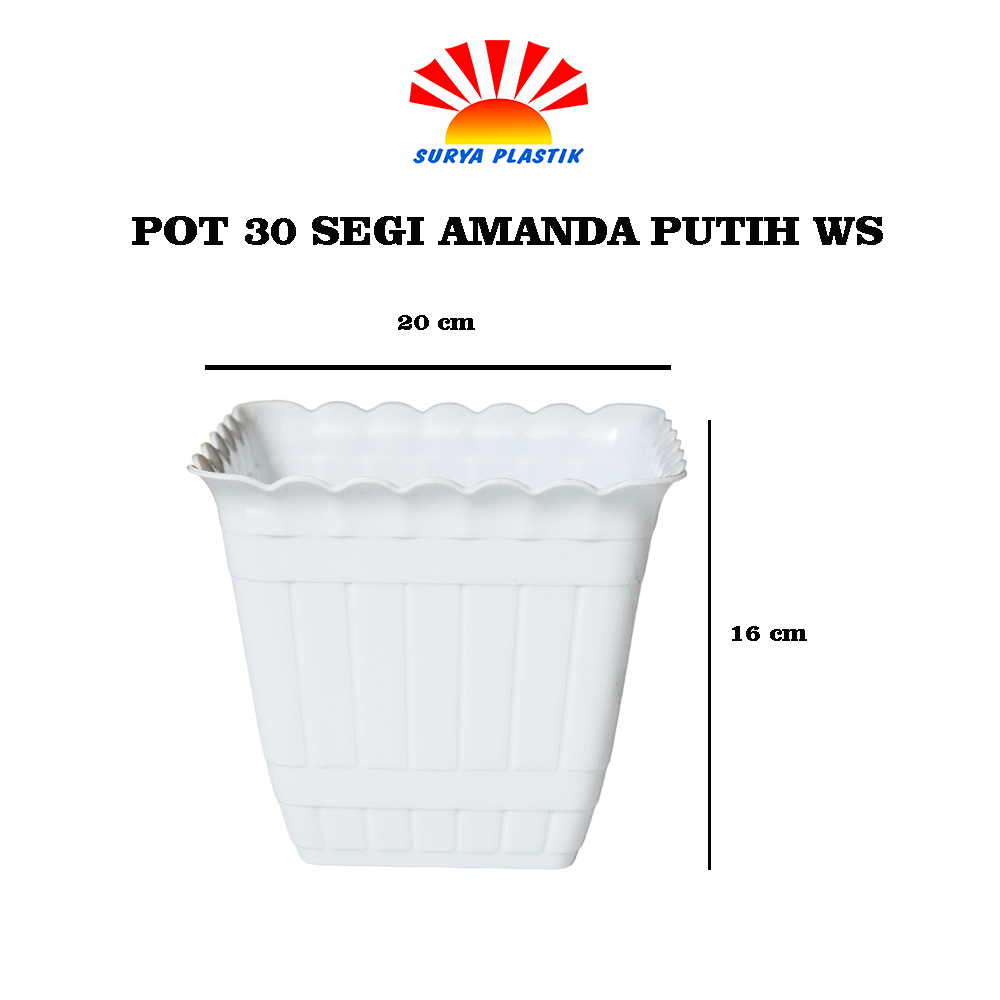 POT 30 SEGI AMANDA PUTIH WS