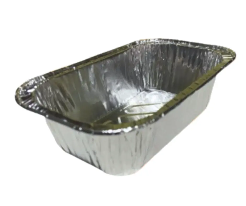 ALUMUNIUM TRAY P-258 + TUTUP LID P-258