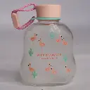 BTL MINUM KACA 320ML MYT-160 HELLO TIME@60