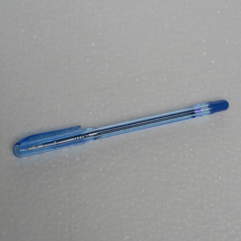 BALLPOINT SNOWMAN V-1 BLUE/BLACK/RED