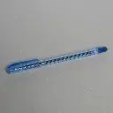BALLPOINT SNOWMAN V-1 BLUE/BLACK/RED