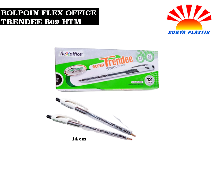 BOLPOIN FLEX OFFICE TRENDEE B09 HTM@12PCS