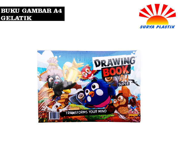 BUKU GAMBAR A4 GELATIK/ VISON LITE