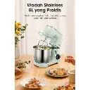 SAMONO SW-KM550 STAND MIXER 5LT PENGADUK ADONAN 3IN1 MIXER WITH BOWL