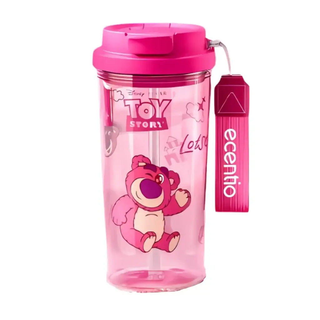 ECENTIO 500ML DOUBLE DRINK PLASTIC CUP DISNEY EDITION
