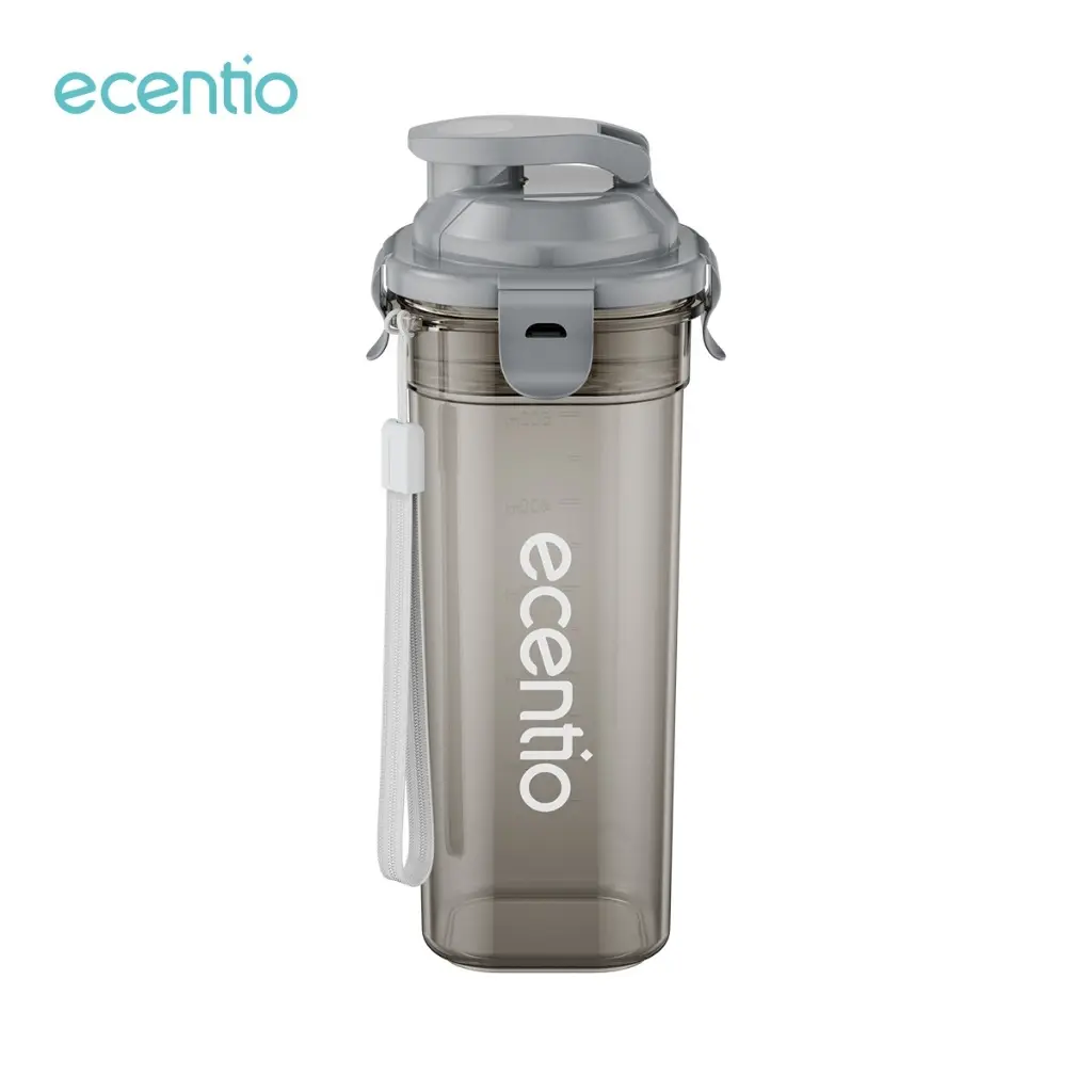 SPORTS WATER CUP GRAY WITH TEA DRAIN 500ML