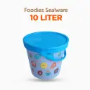 SEALWARE FOODIES 10L + HANDLE FULL PRINT CROWN