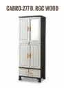LEMARI 2 TOWER 4 PINTU + LACI CABRO-277 D.RGC WOOD PUMA NAPOLLY