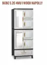 LEMARI 2 TOWER 6 PINTU + LACI BCBC 5.2C 4MU 1DK WOOD NAPOLLY