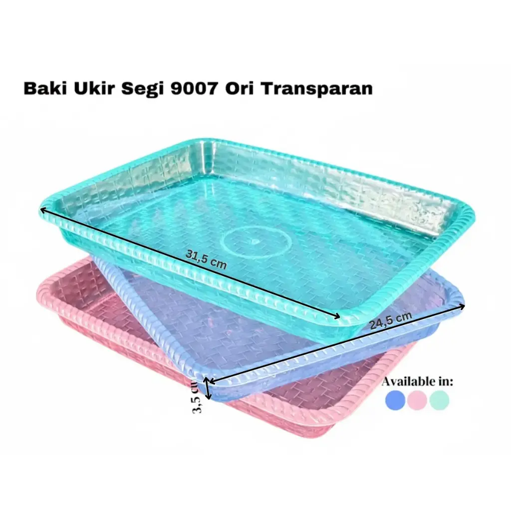 BAKI UKIR SEGI 9007 ORI TRANSPARAN@18DZ