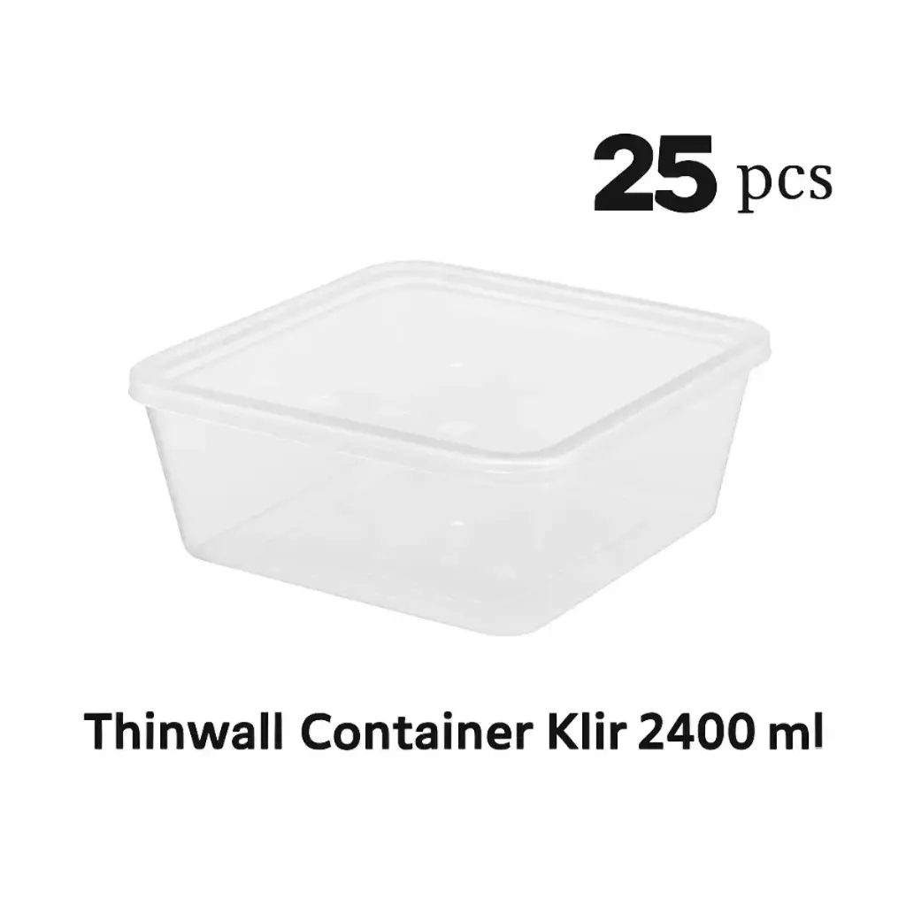 THINWALL CONTAINER KLIR 2400ML
