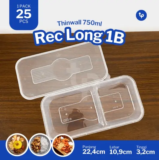 THINWALL KLIR 750ML RECT LONG RL1B