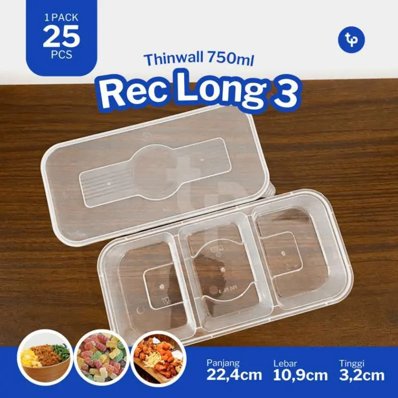 THINWALL KLIR 750ML RECT LONG RL 3