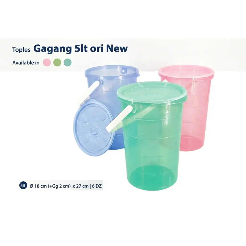 TOPLES GAGANG 5 LITER ORI NEW