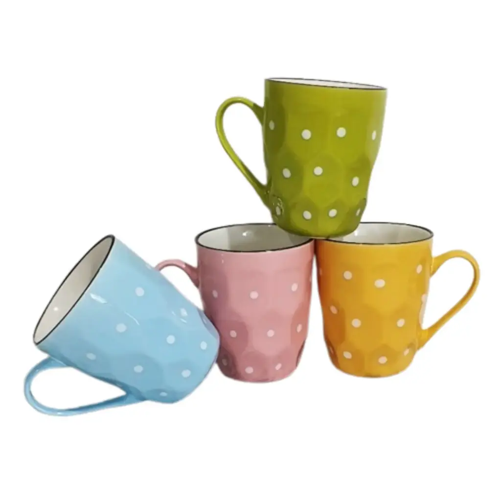 MUG POLKADOT HONEY STANDARD DD-4
