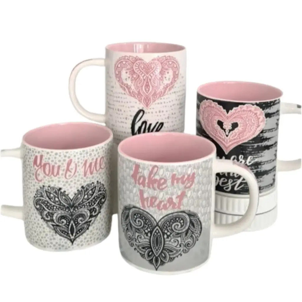 MUG HATI FUSCHIA 3421