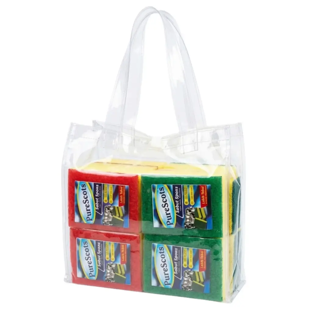 PAKET SPON (SPON CUCI 12 PCS FREE TAS)