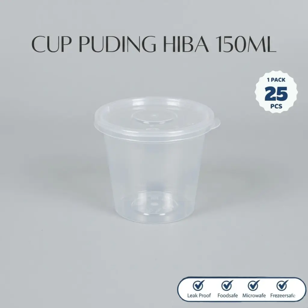 CUP PUDING HIBA 150ML