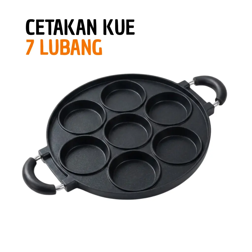 CETAKAN KUE 7 LUBANG