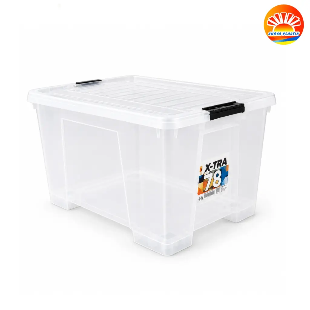 EZY BOX 78L CLEAR X-TRA