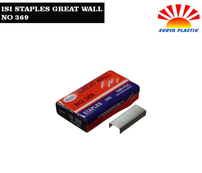 ISI STAPLES GREAT WALL NO 369