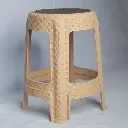 BANGKU ROTAN 011 CREME