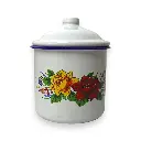 MUG ENAMEL+TTP MTF KEMBANG 10CM C-382@8DZ