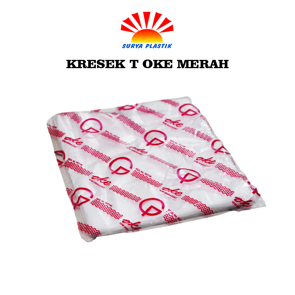 KRESEK T OKE MERAH@250PCS