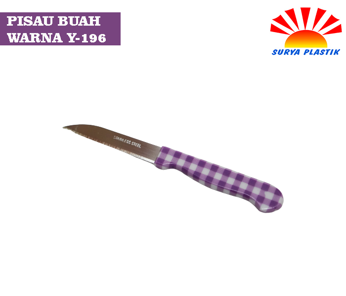 PISAU BUAH WARNA Y-196