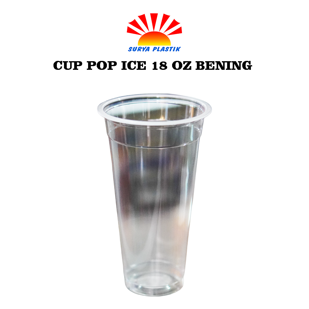 CUP POP ICE 18 OZ BENING