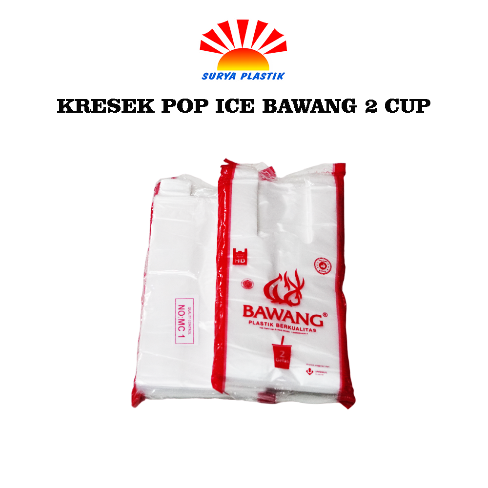 KRESEK POP ICE BAWANG 2 CUP