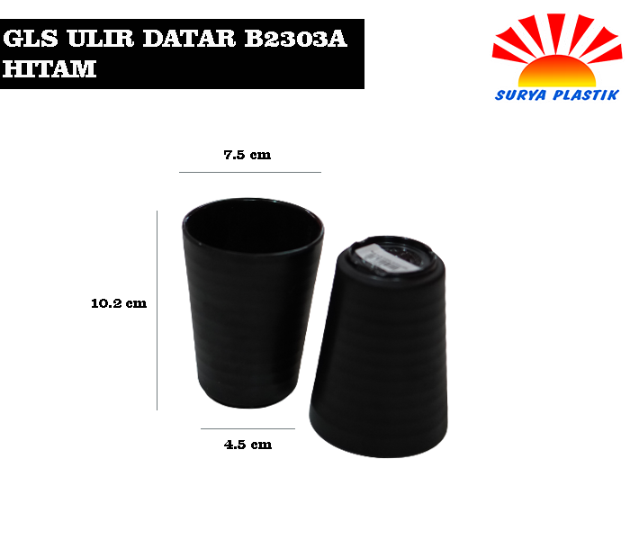 GLS ULIR DATAR B2303A HITAM @60PC
