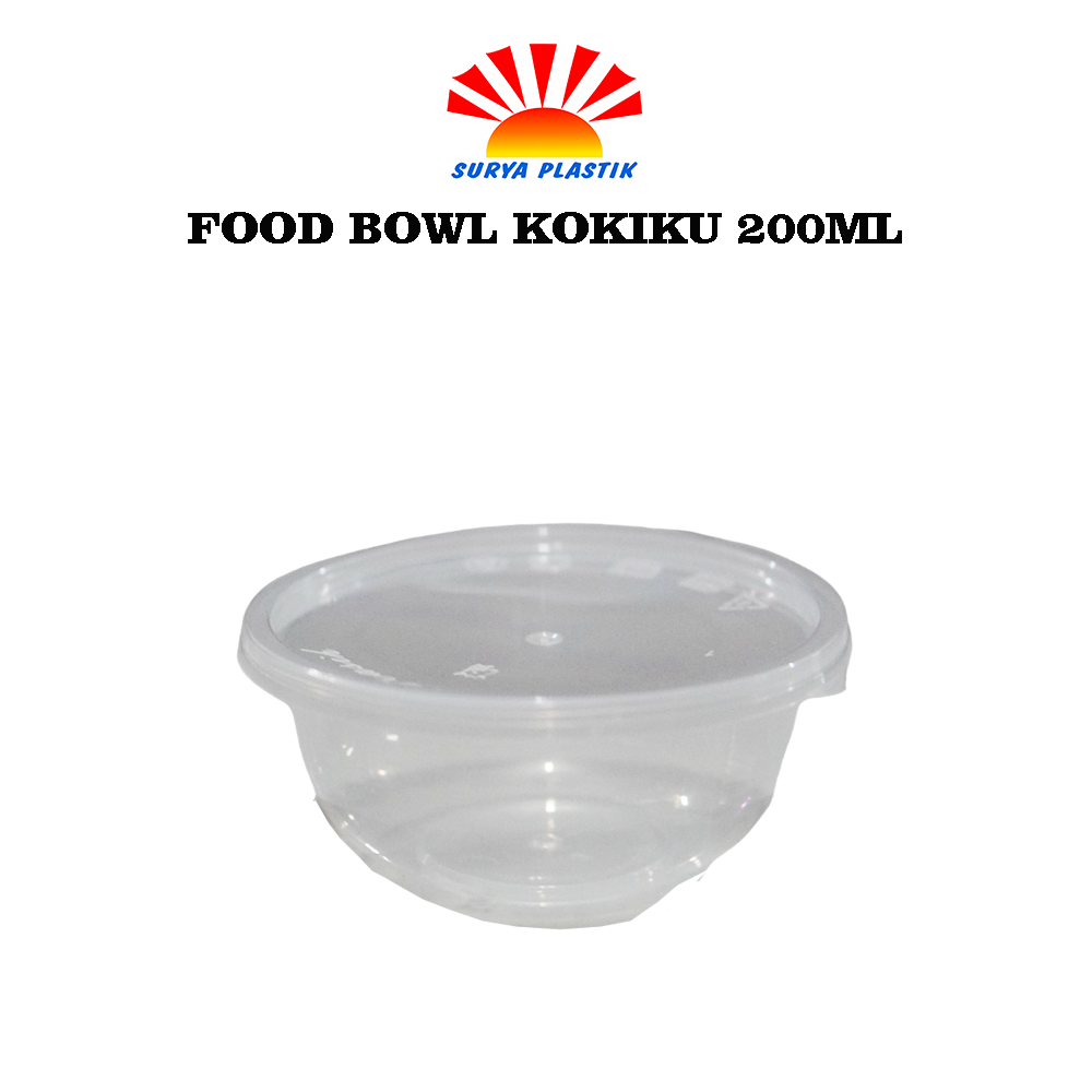 FOOD BOWL KOKIKU 200ML@20PACK