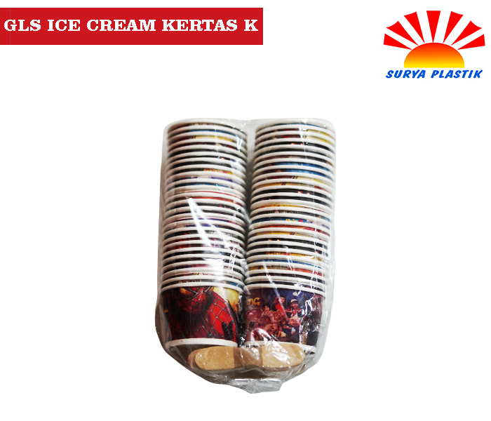 GLS ICE CREAM KERTAS K@3000