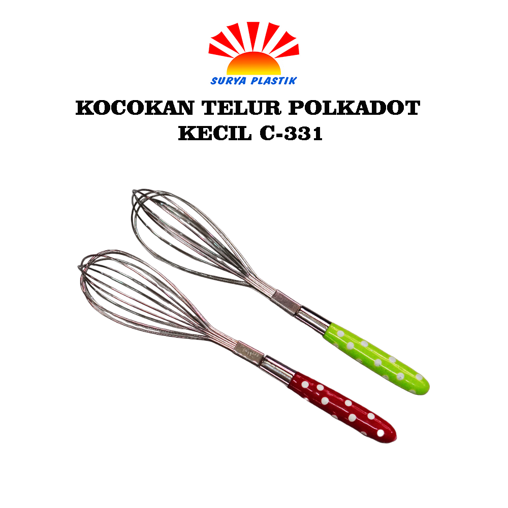 KOCOKAN TELUR POLKADOT KECIL C-331@20DZ