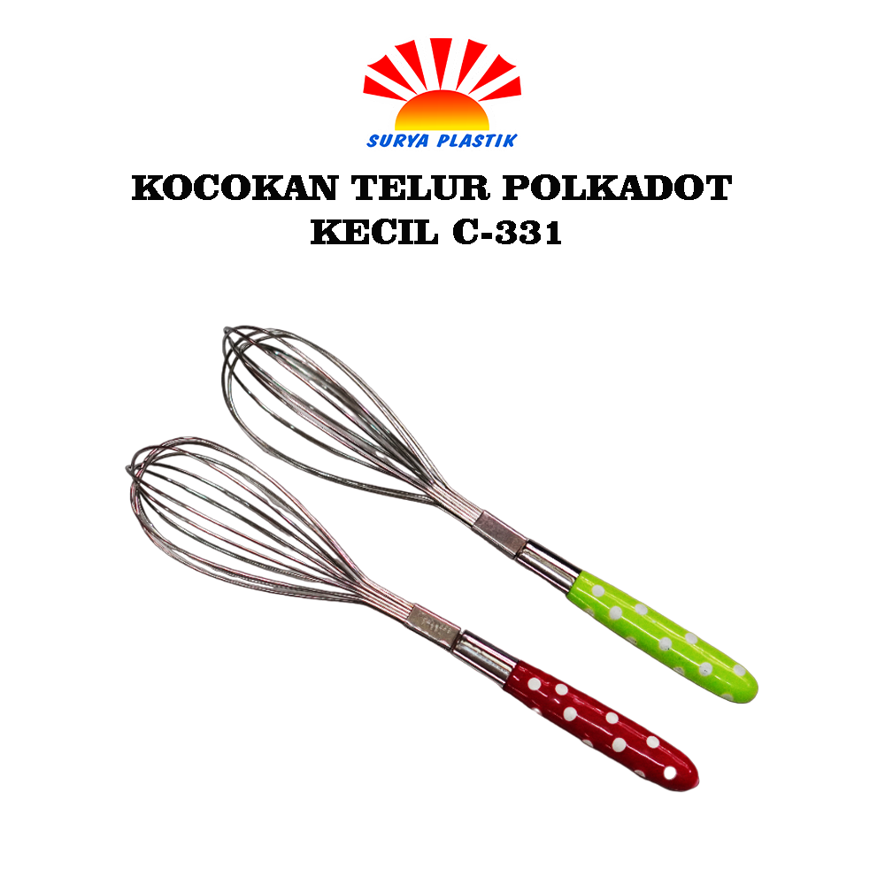 KOCOKAN TELUR POLKADOT TANGGUNG C-3322