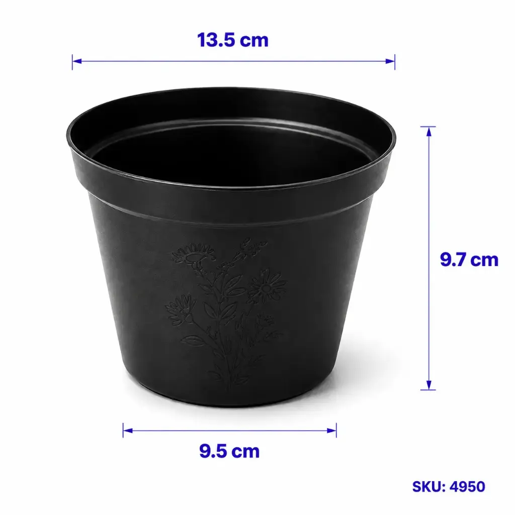 POT 6 HITAM