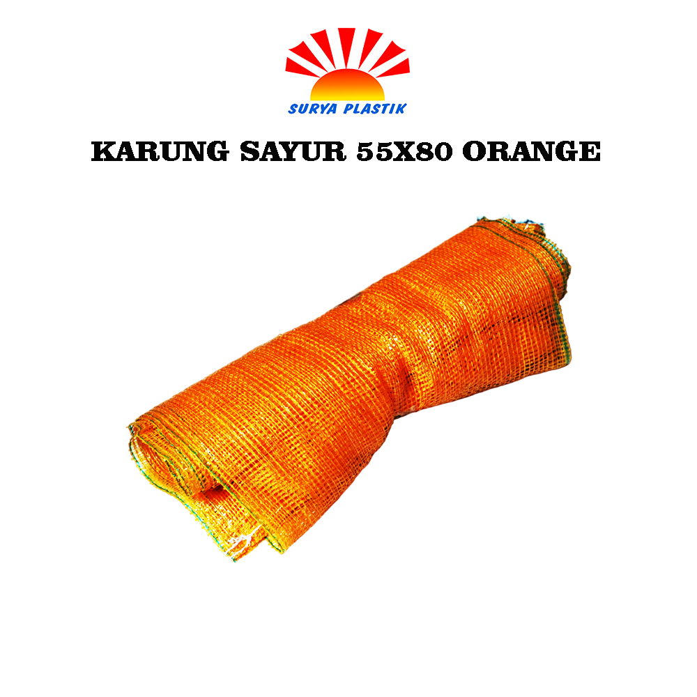 KARUNG SAYUR 55X80 ORANGE