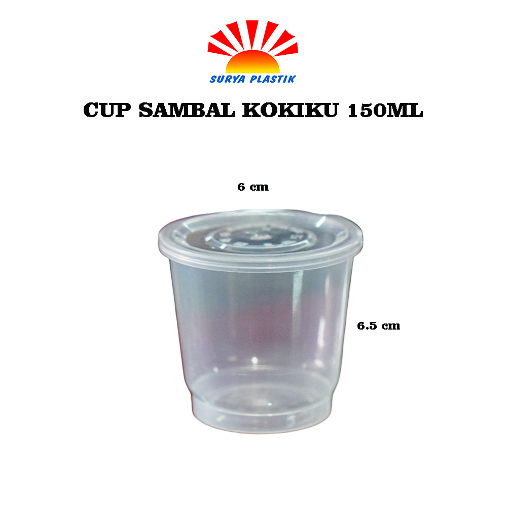 CUP SAMBAL KOKIKU 150ML@40PACK