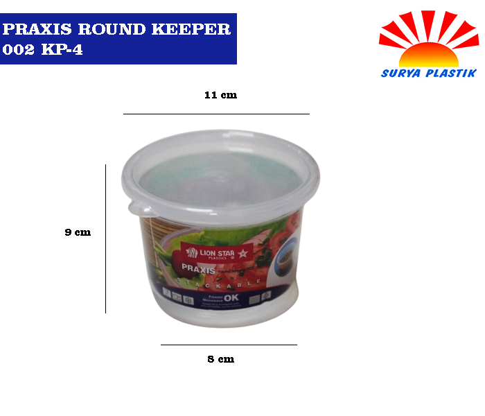 PRAXIS ROUND KEEPER 002 KP-4@18DZ