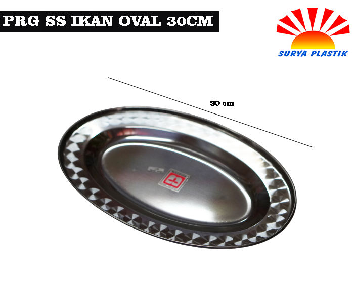 PRG SS IKAN OVAL 30CM@2LSN