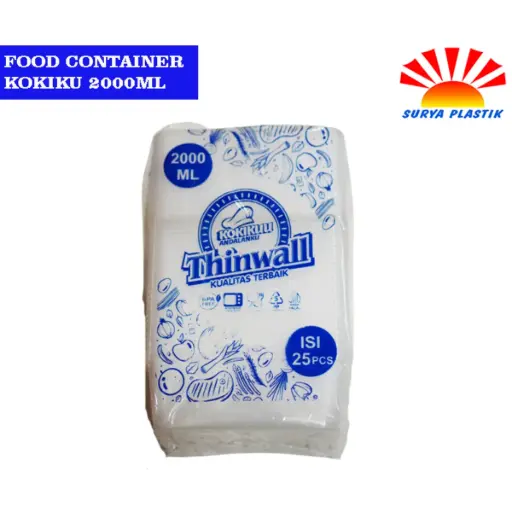[6796] [NEW] FOOD CONTAINER KOKIKU 2000ML